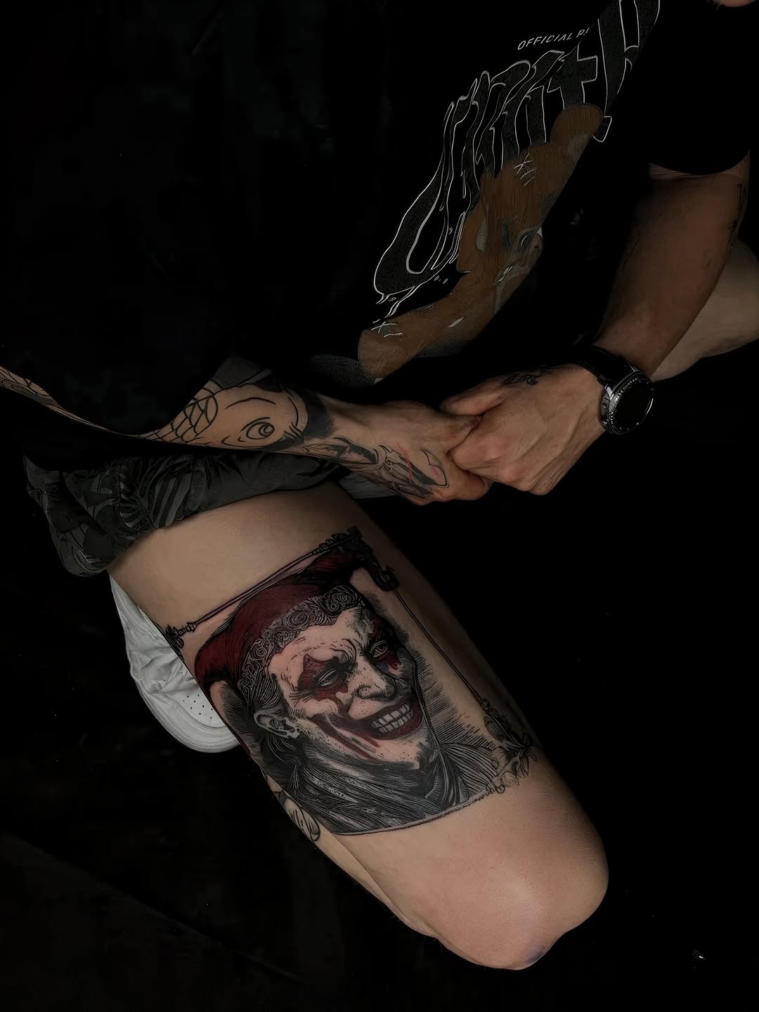 Tattoo by @jays.tattoo โ realism, trash_polka
