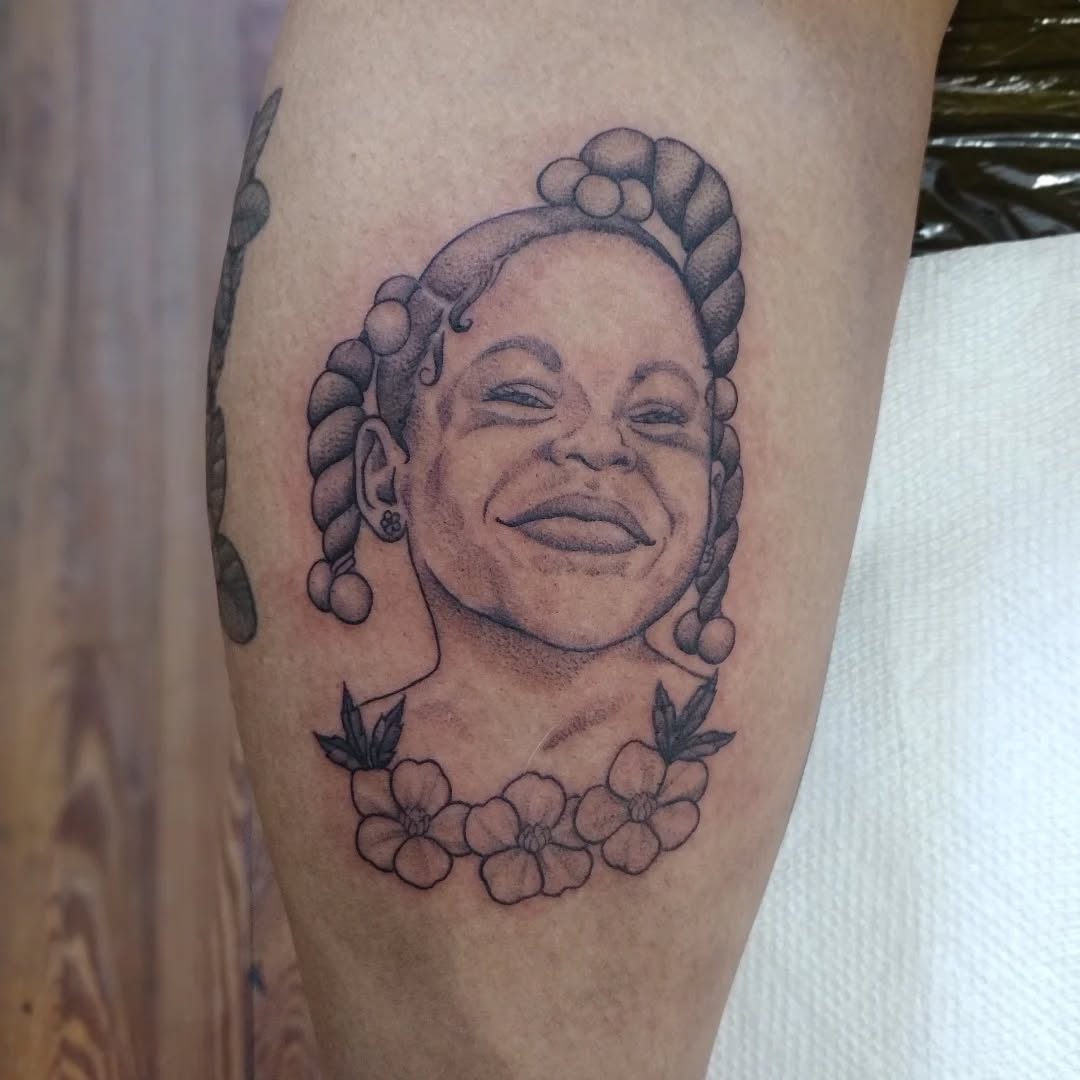 Tattoo by @em.has.ink — realism, black_and_grey
