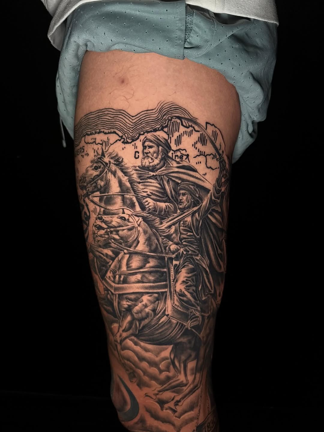 Tattoo by @inklulu_ — black_and_grey, realism