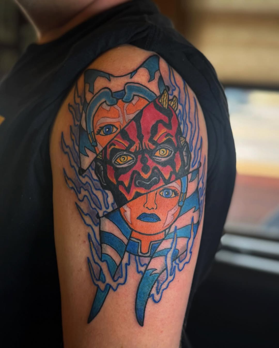 Tattoo by @jenderella — new_school, anime