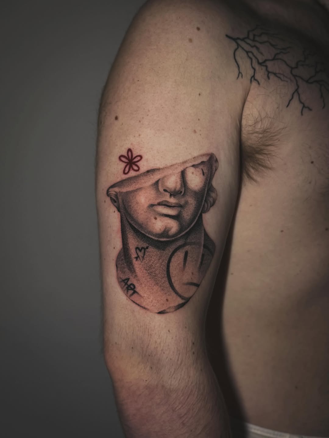 Tattoo by @owens_tattoos — black_and_grey, realism