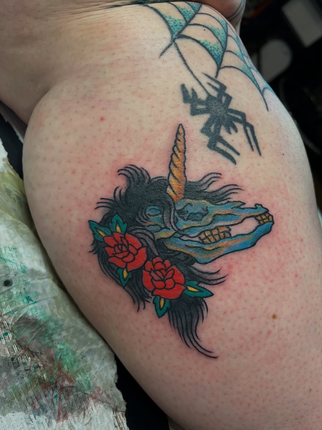 Tattoo by @jcridlin.tattoo — american_traditional, illustrative