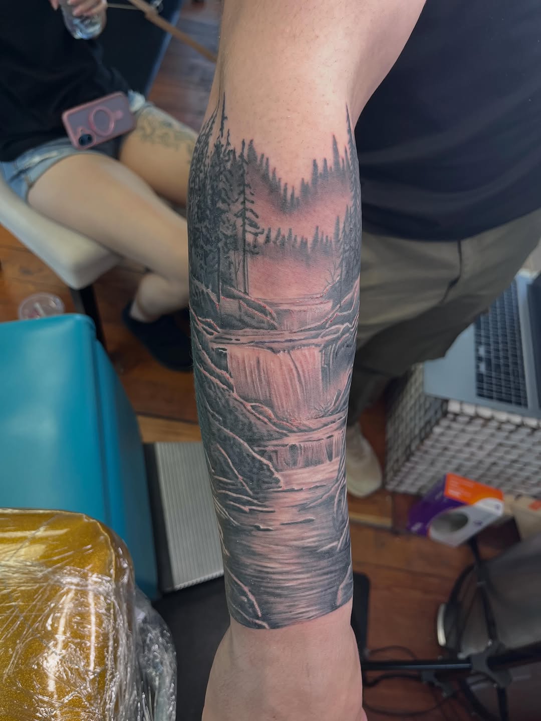 Tattoo by @robertcollinstattoo — realism, black_and_grey