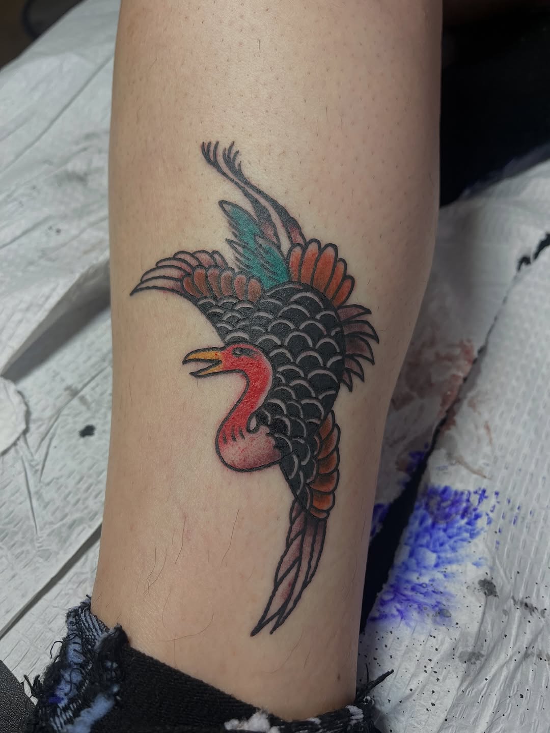 Tattoo by @jcridlin.tattoo — american_traditional, illustrative