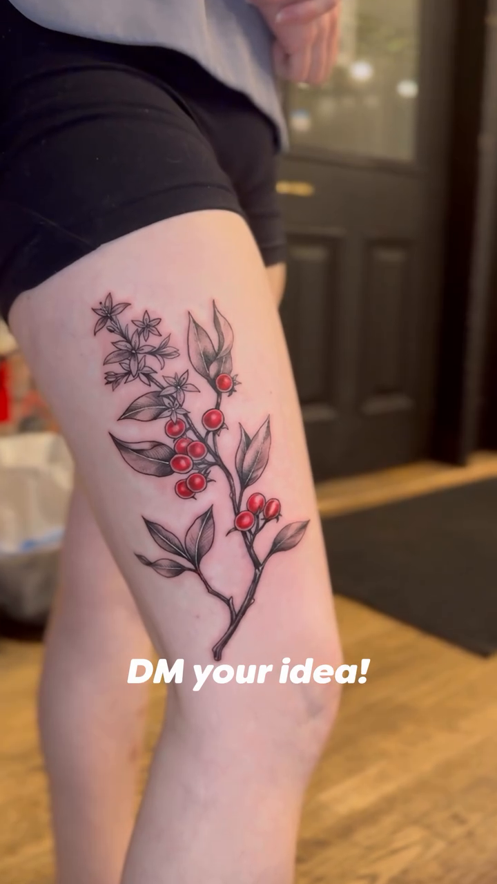 Tattoo by @abel.tattooart — fine_line, black_and_grey