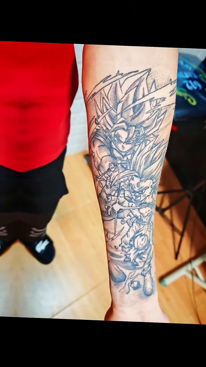 Tattoo by @612tattoobyjuanma — anime