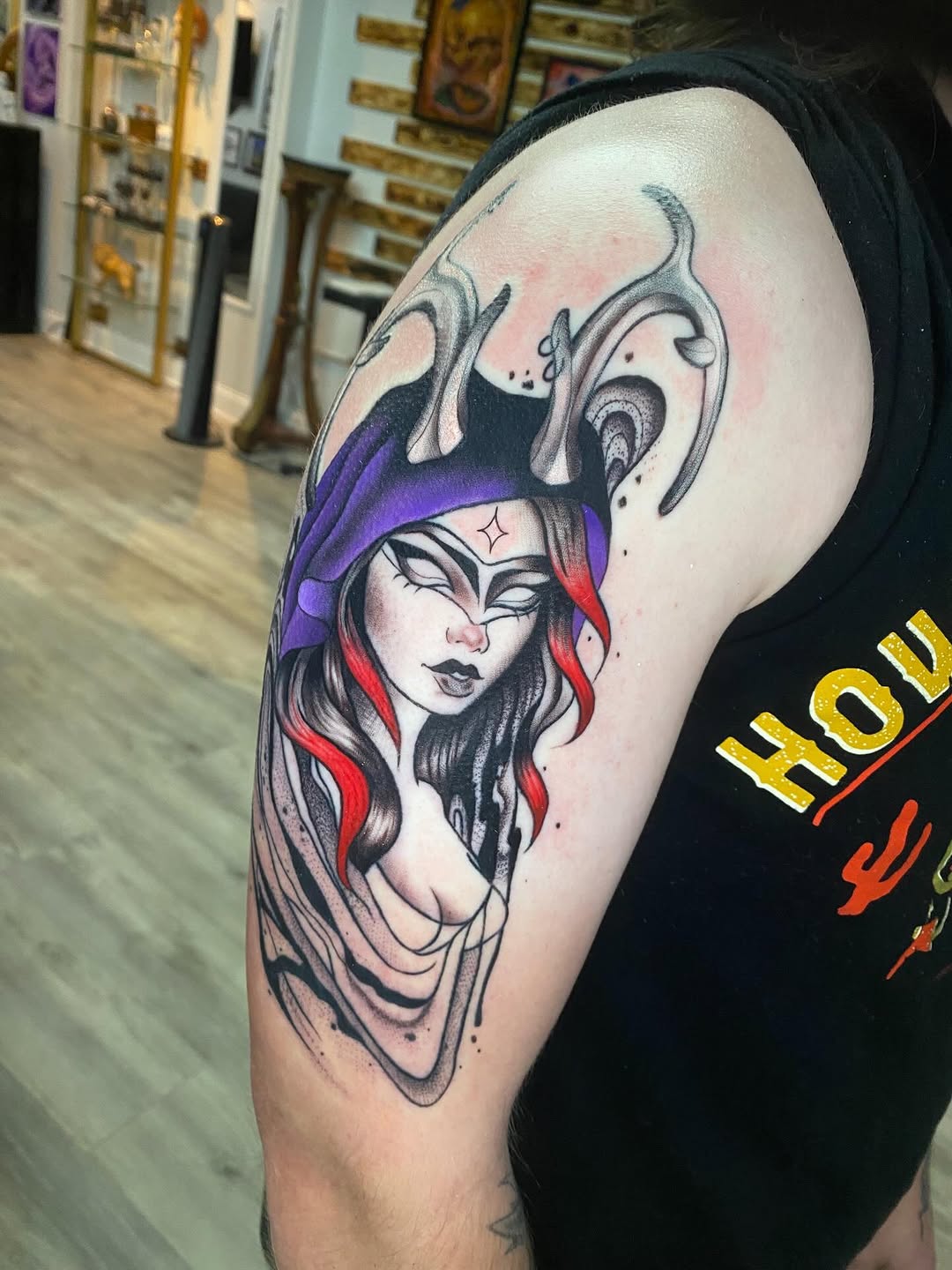 Tattoo by @tree.lmnop.tattoo — neo_traditional, black_and_grey
