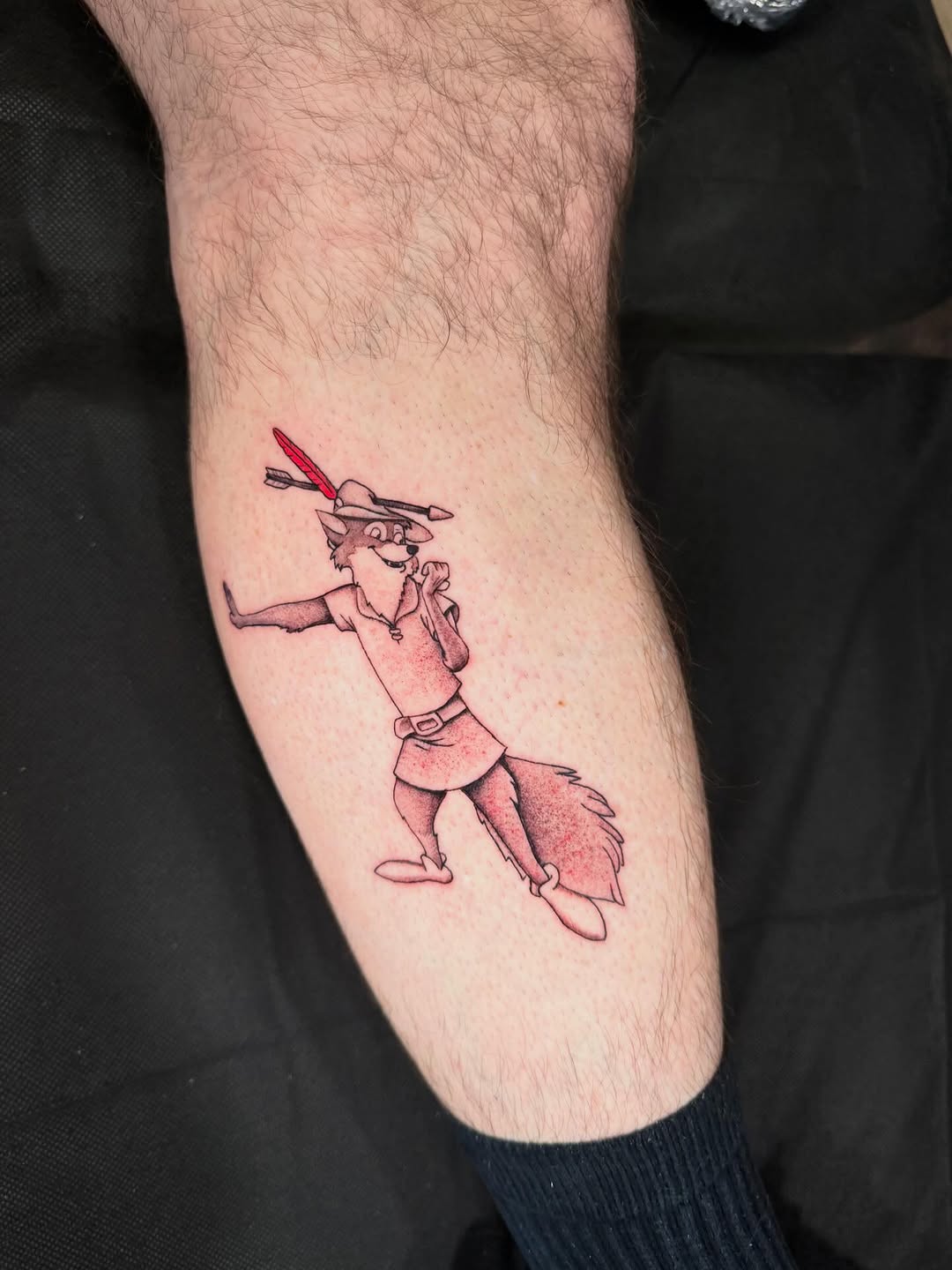 Tattoo by @selimstein — anime, fine_line