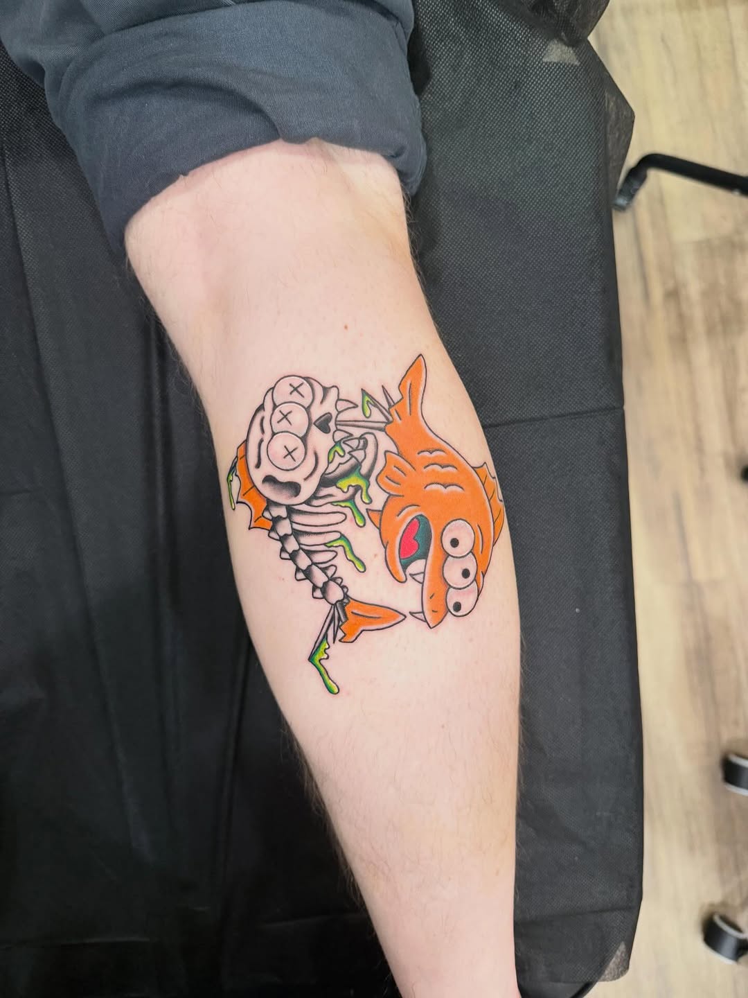 Tattoo by @selimstein — new_school, ignorant
