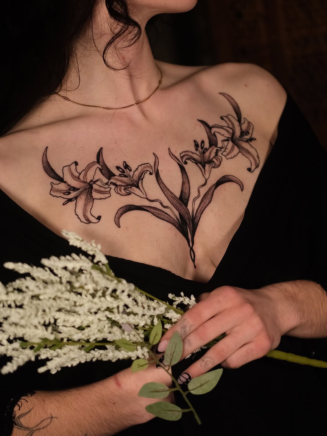 Tattoo by @alexus.inks โ black_and_grey, illustrative