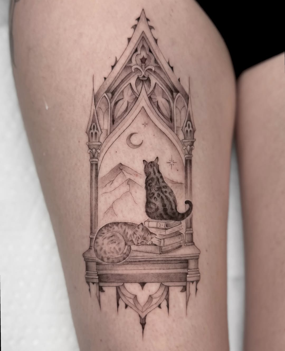 Tattoo by @jaxntheboxtattoos โ black_and_grey, realism