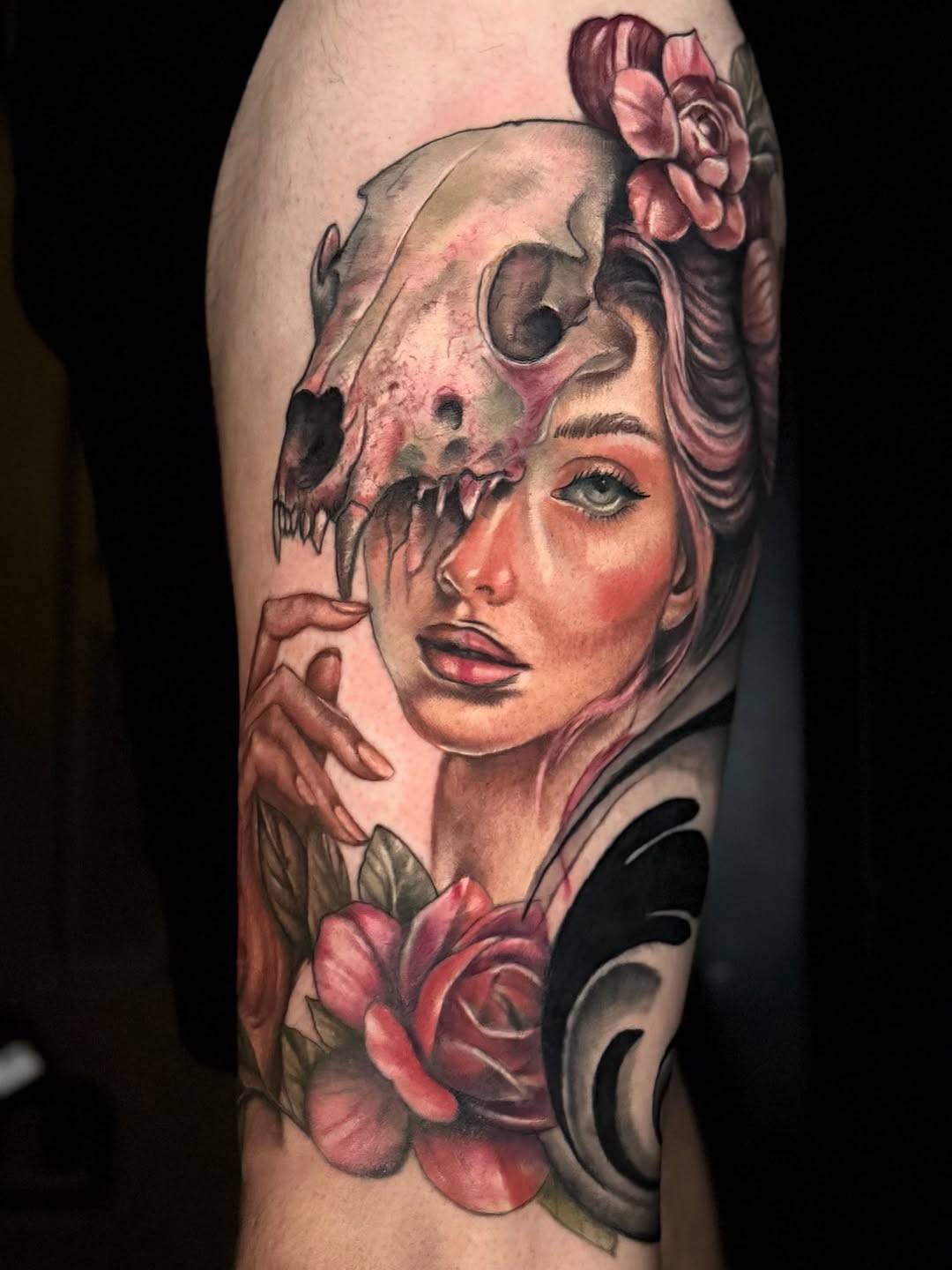 Tattoo by @inked_alex — realism, dark_realism