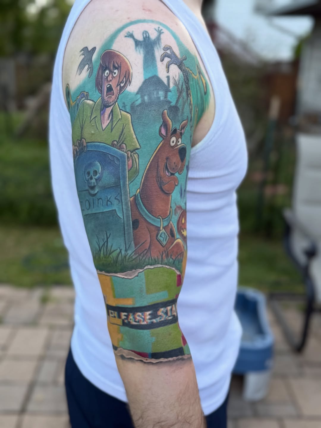 Tattoo by @inked_alex — new_school, anime