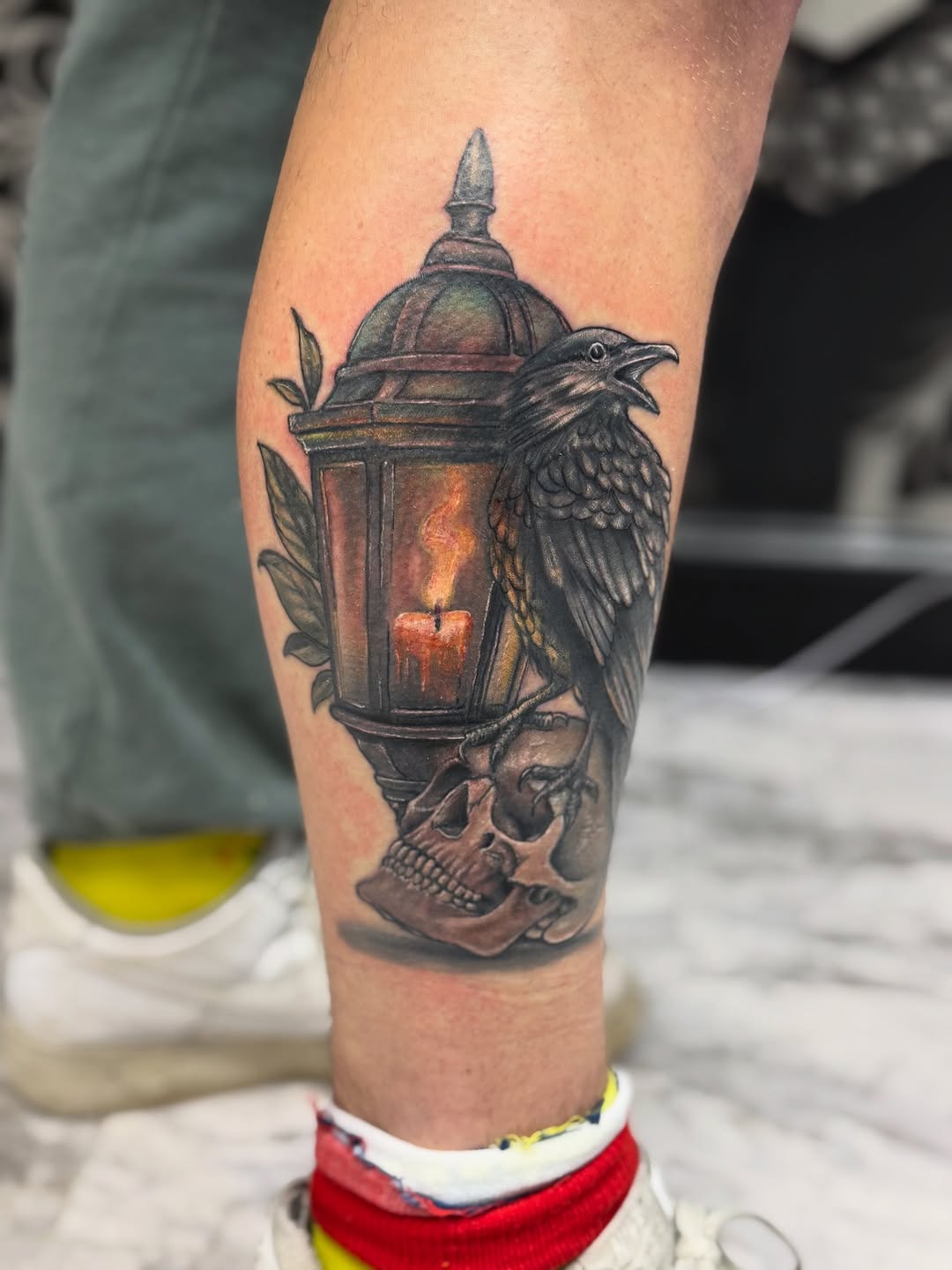 Tattoo by @inked_alex — realism, black_and_grey