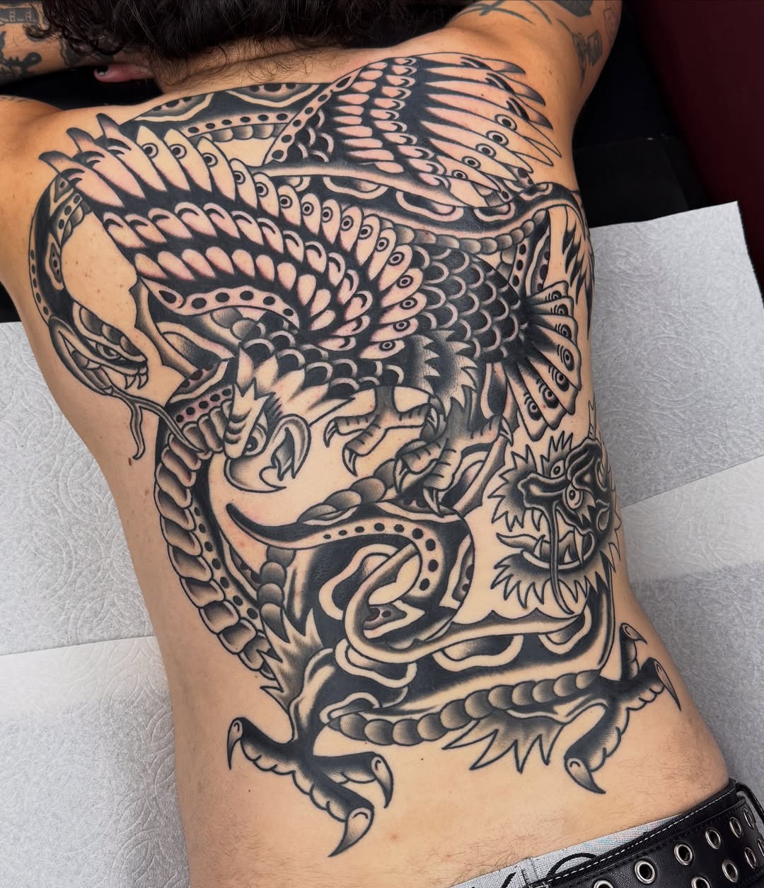 Tattoo by @joeyxtattoo — american_traditional, illustrative