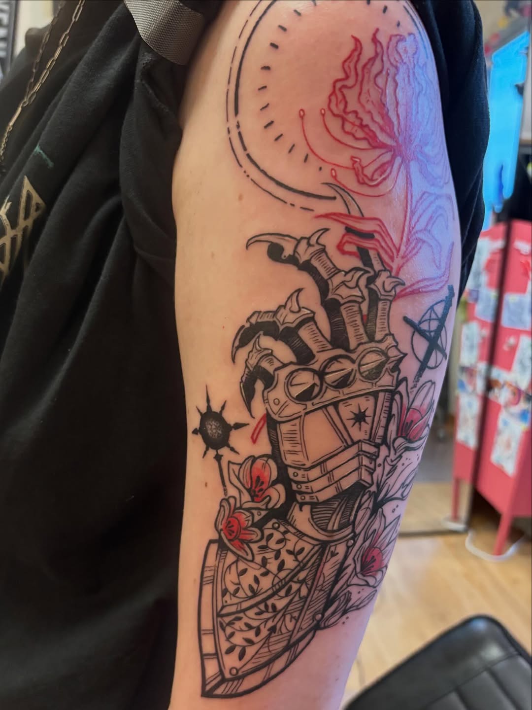 Tattoo by @firestarterink — dark_realism