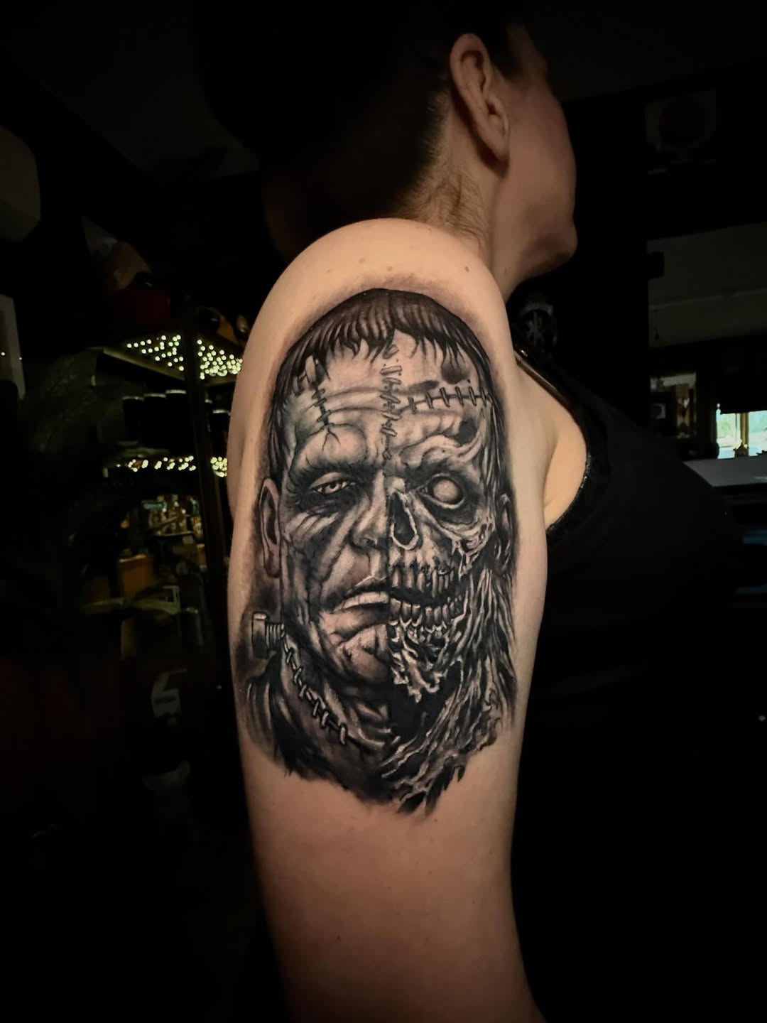 Tattoo by @tattoosbyluckyv — realism, dark_realism