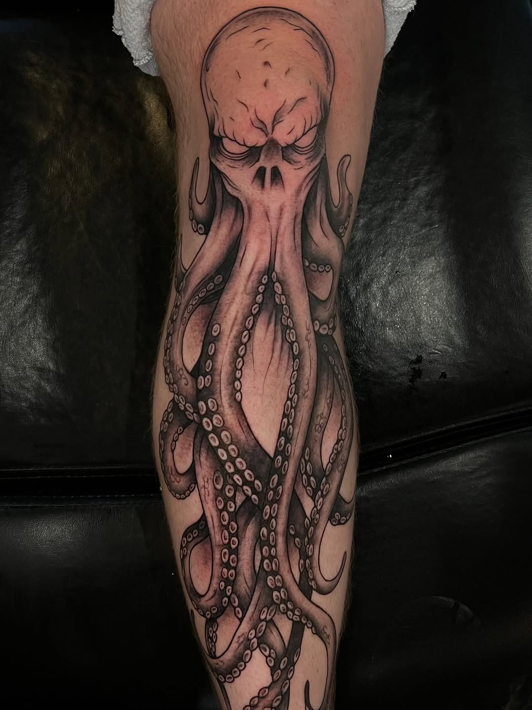 Tattoo by @kp_inktattoos_ โ black_and_grey, realism