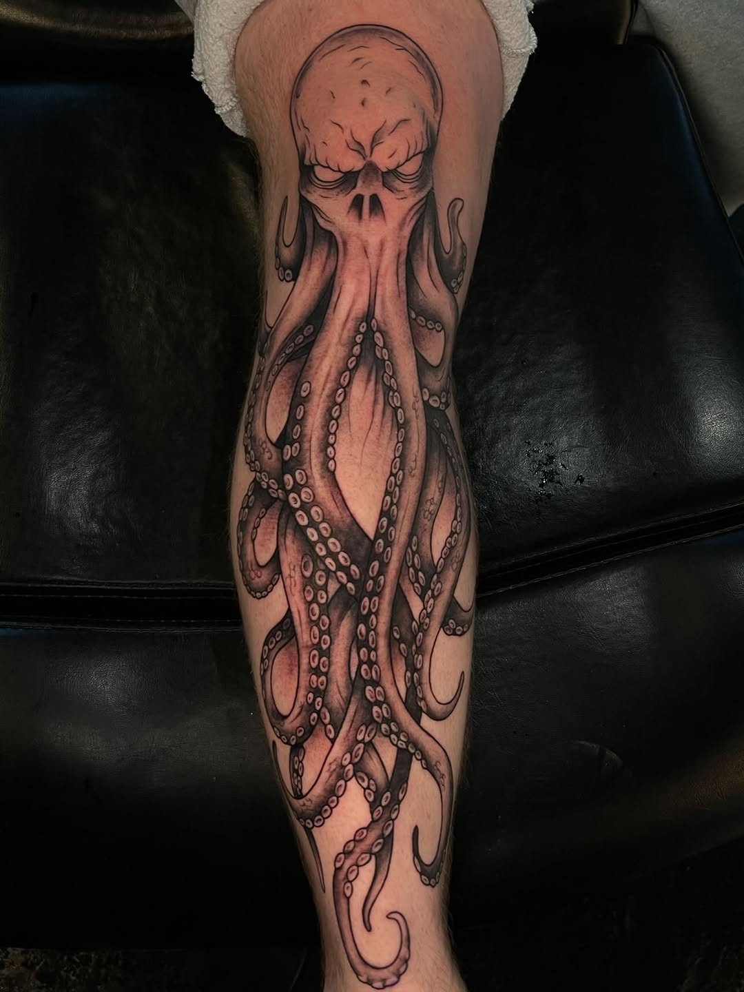 Tattoo by @kp_inktattoos_ โ black_and_grey, realism