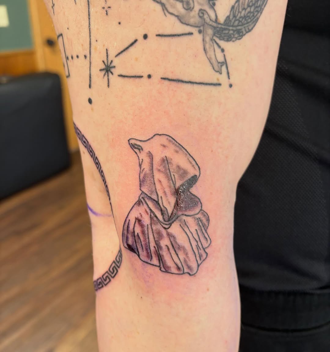Tattoo by @inkbymichiii — black_and_grey
