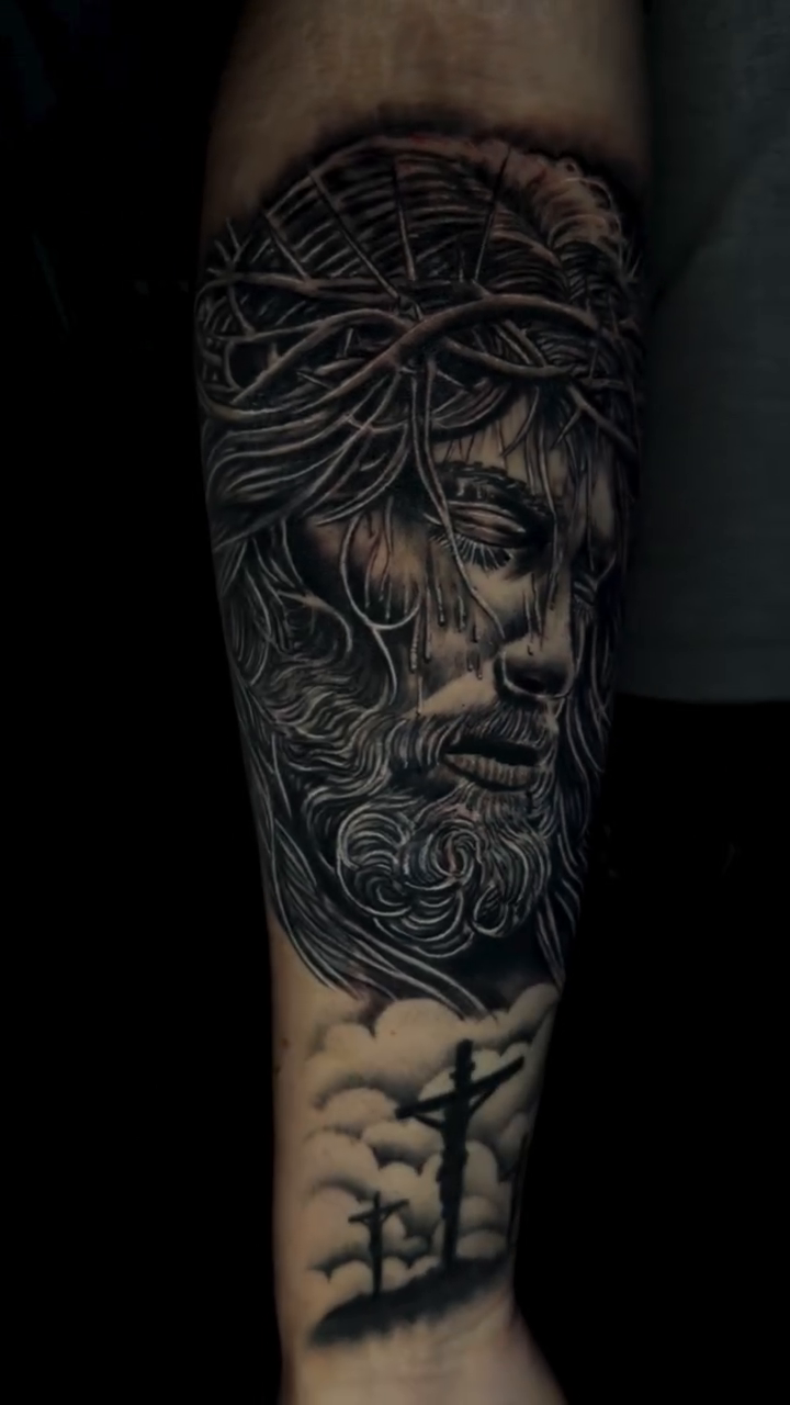 Tattoo by @tattoosxdany — black_and_grey, realism