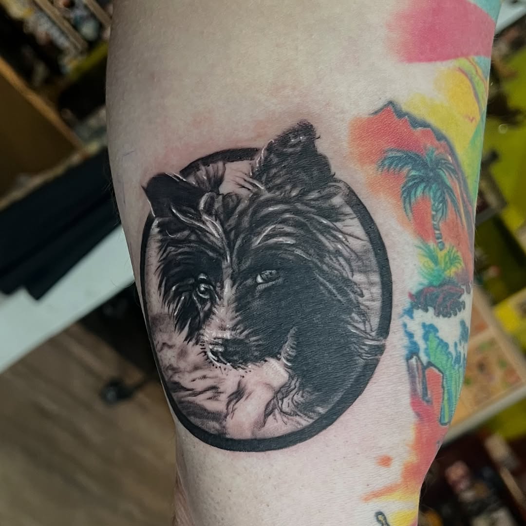 Tattoo by @mez_love_tattoos — realism, black_and_grey