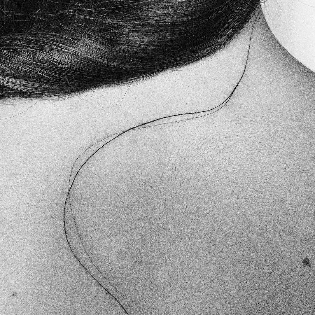 Tattoo by @wildhoneyartistry — black_and_grey, illustrative