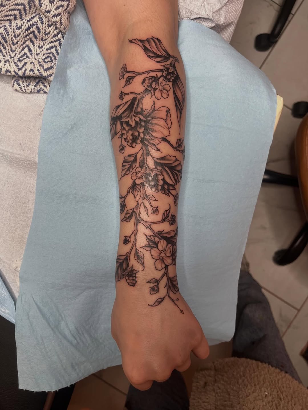 Tattoo by @dreamychristatts β illustrative, black_and_grey