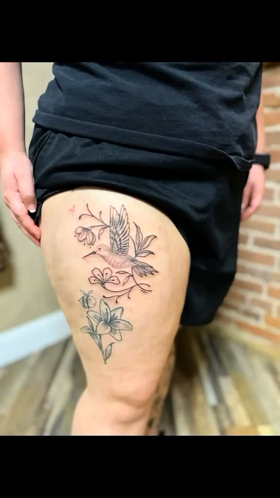 Tattoo by @lili_mistica — fine_line