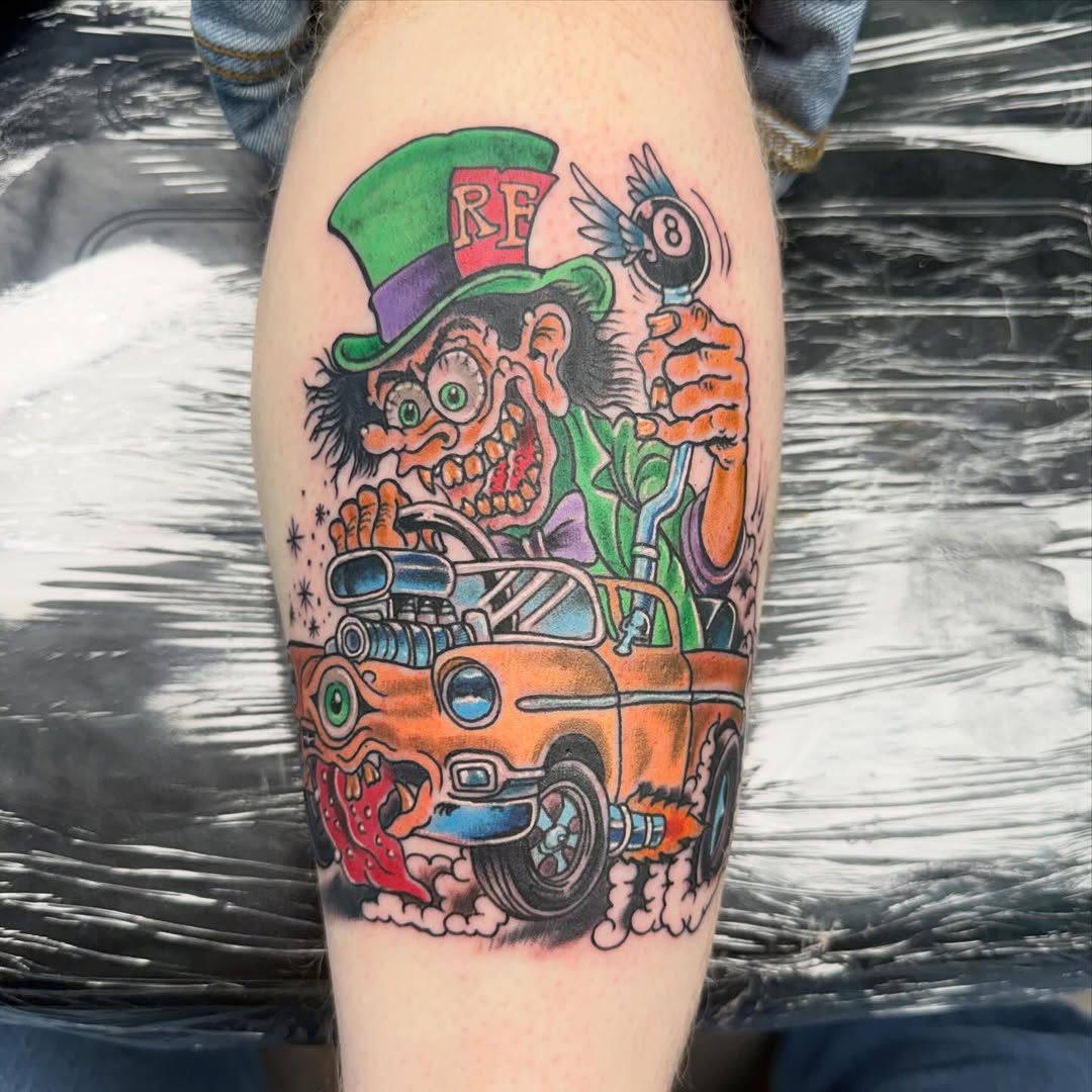 Tattoo by @jared.shugart.tattoos — new_school