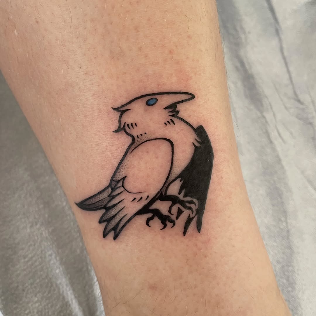 Tattoo by @darkwood.tattoos — black_and_grey, illustrative