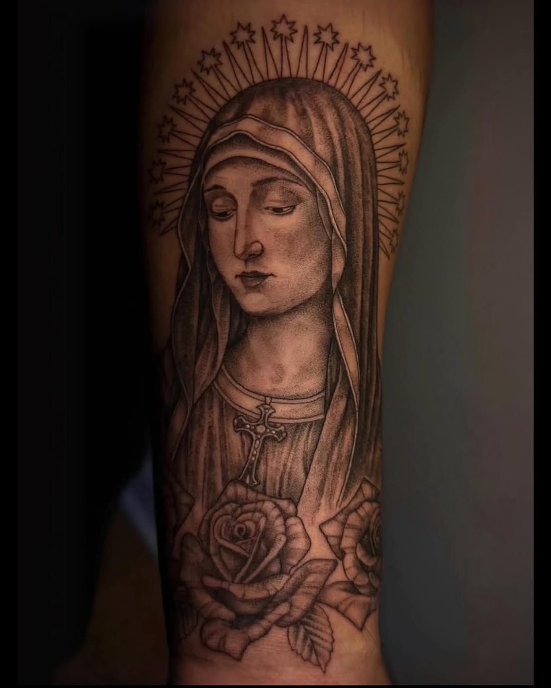 Tattoo by @peach.boa — realism, black_and_grey
