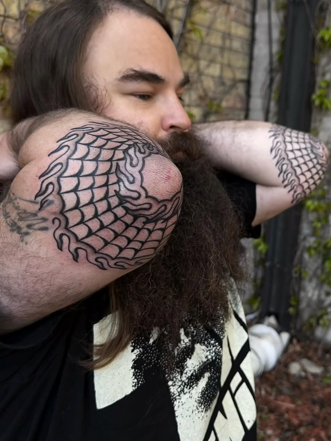 Tattoo by @jacquirosetattoos — blackwork
