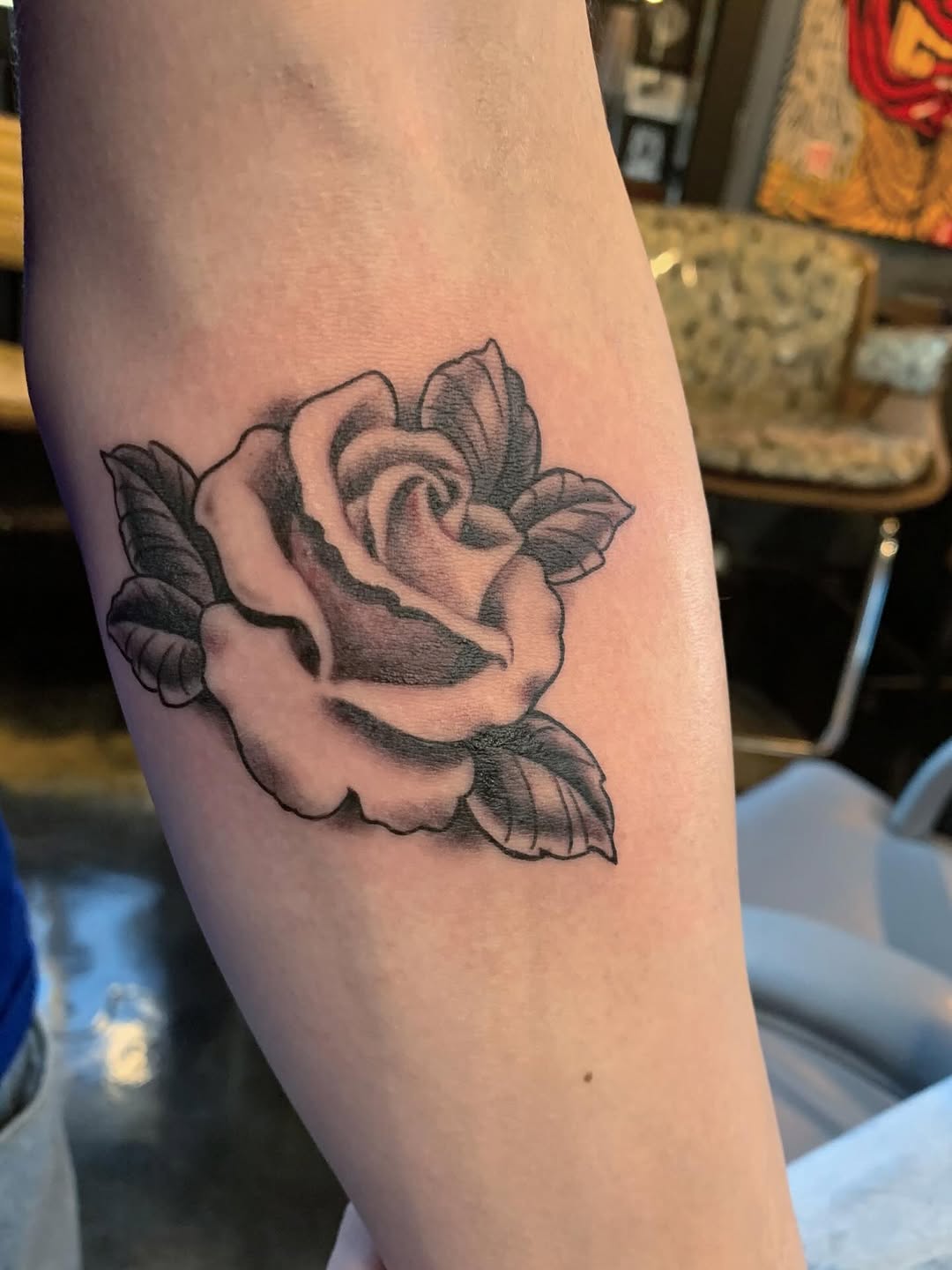 Tattoo by @beehemothtattoo — black_and_grey, realism