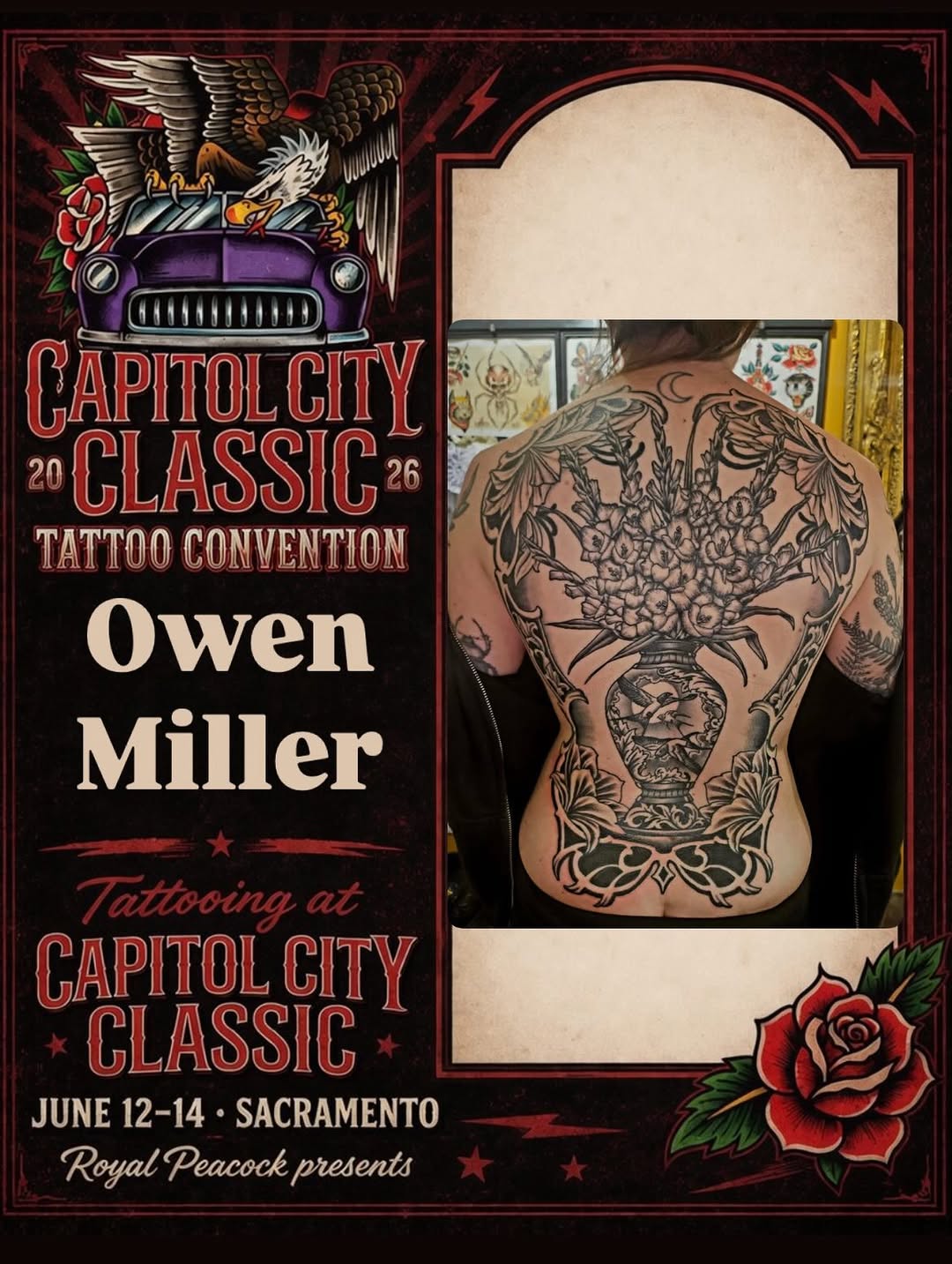 Tattoo by @owenmillertattoo — black_and_grey, ornamental