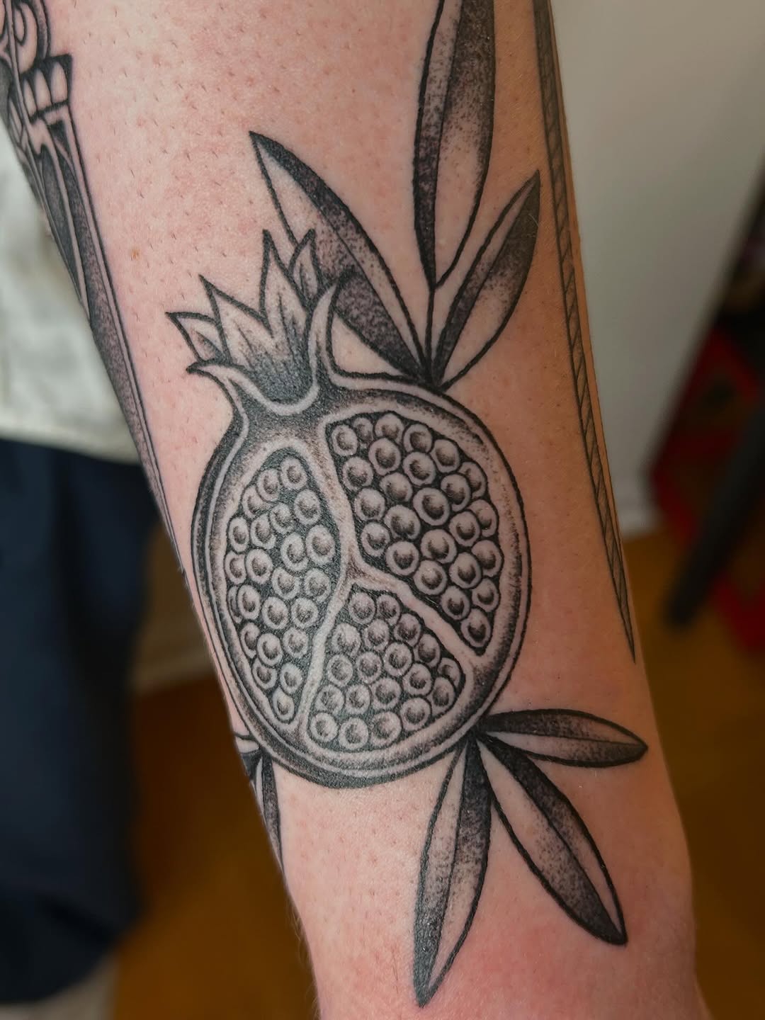Tattoo by @nellycattattoos โ illustrative, dotwork