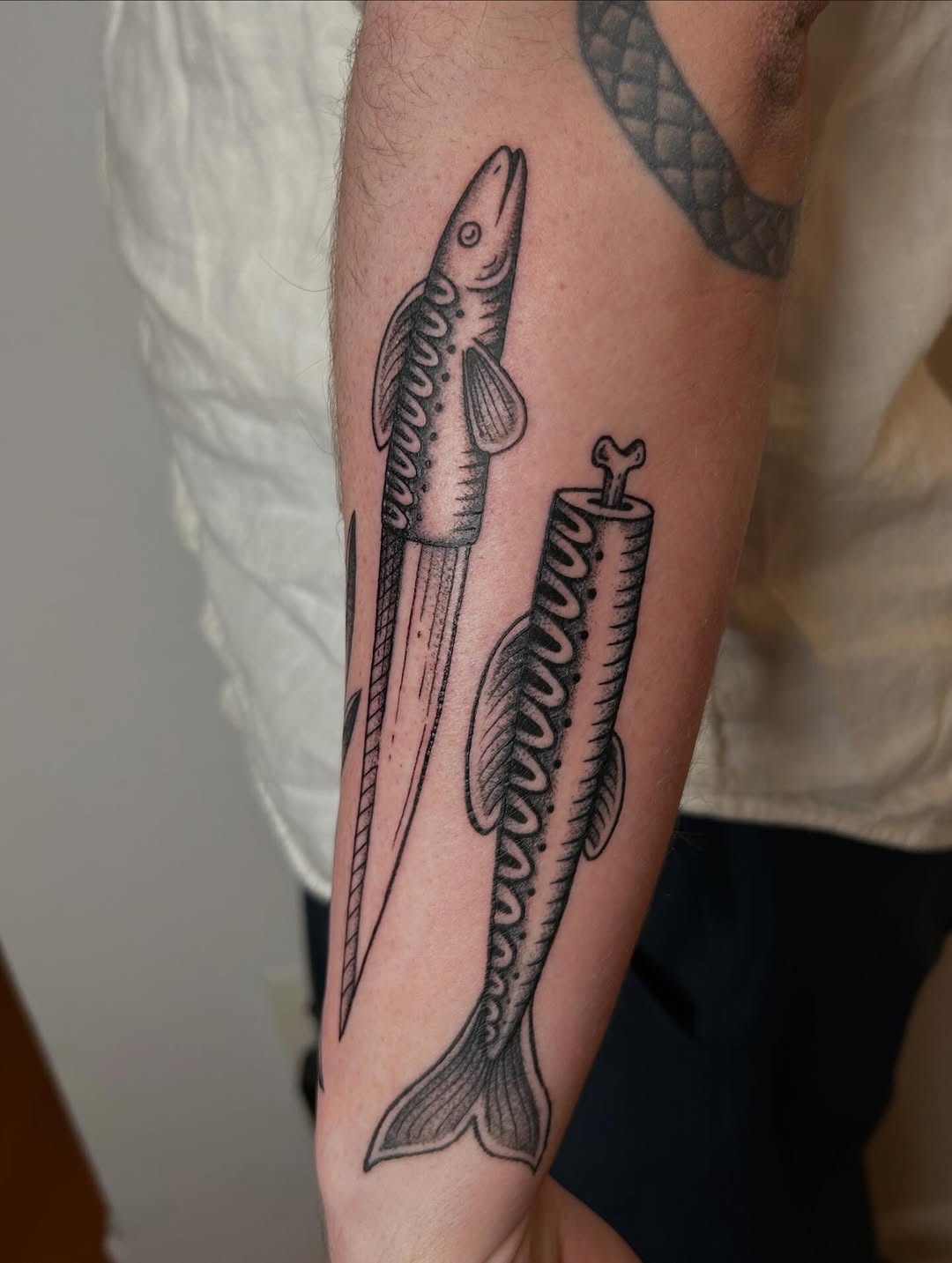 Tattoo by @nellycattattoos โ american_traditional, illustrative