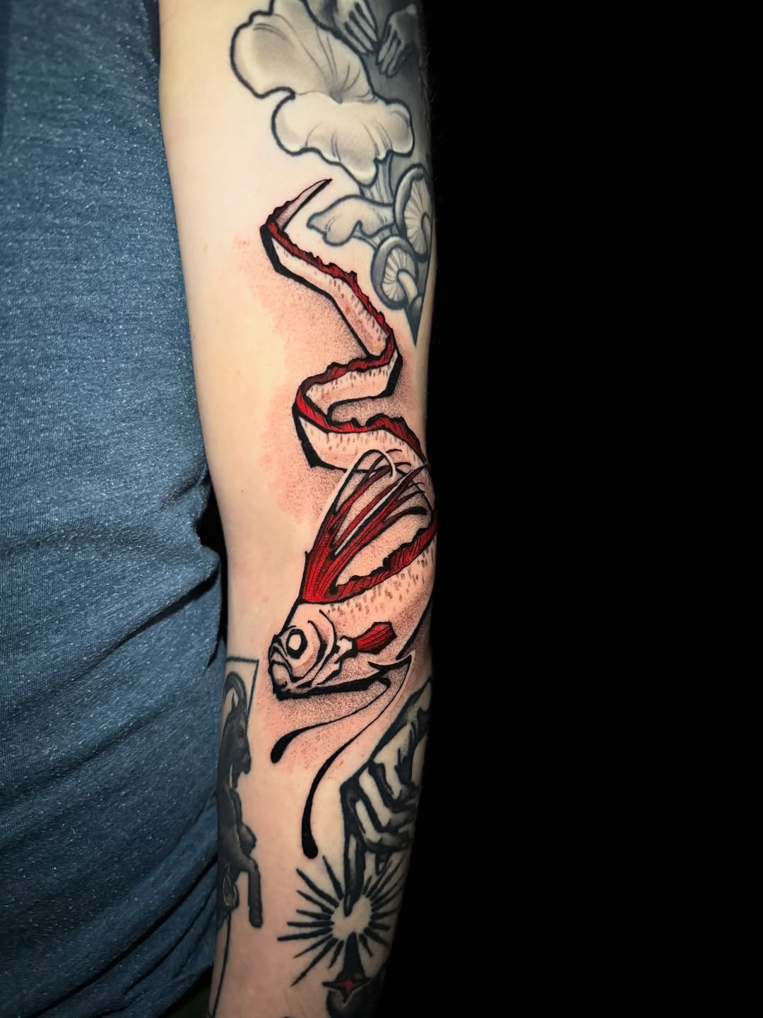 Tattoo by @zink7_ — black_and_grey