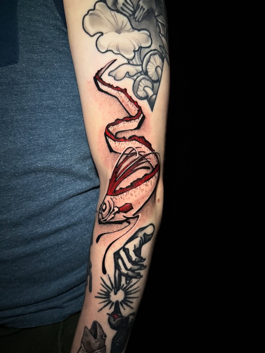 Tattoo by @zink7_ — black_and_grey