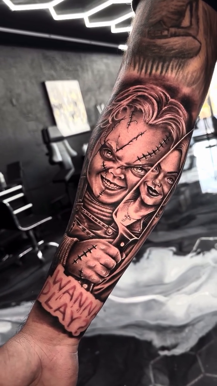 Tattoo by @inkblessed.tattoo β realism, dark_realism