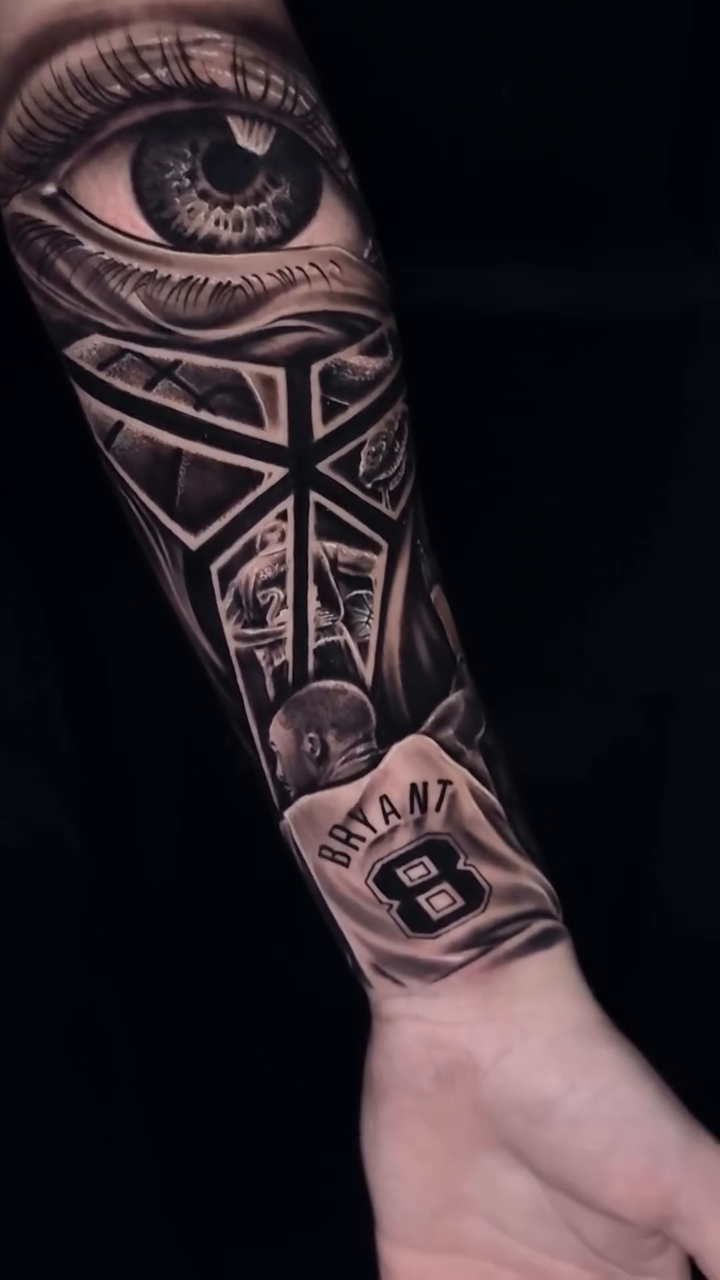 Tattoo by @inkblessed.tattoo β realism, black_and_grey