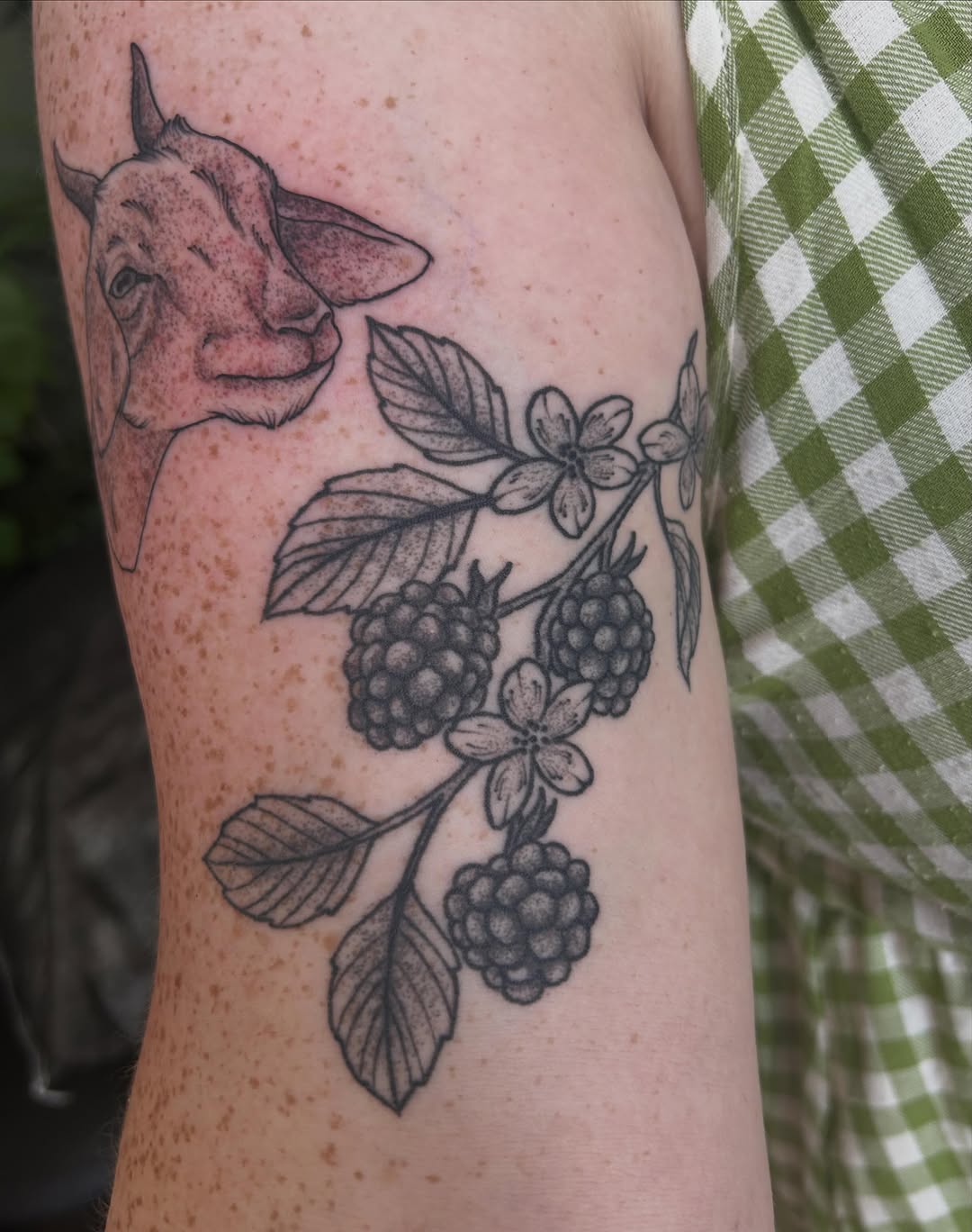 Tattoo by @inkslingingtattoo โ realism, black_and_grey
