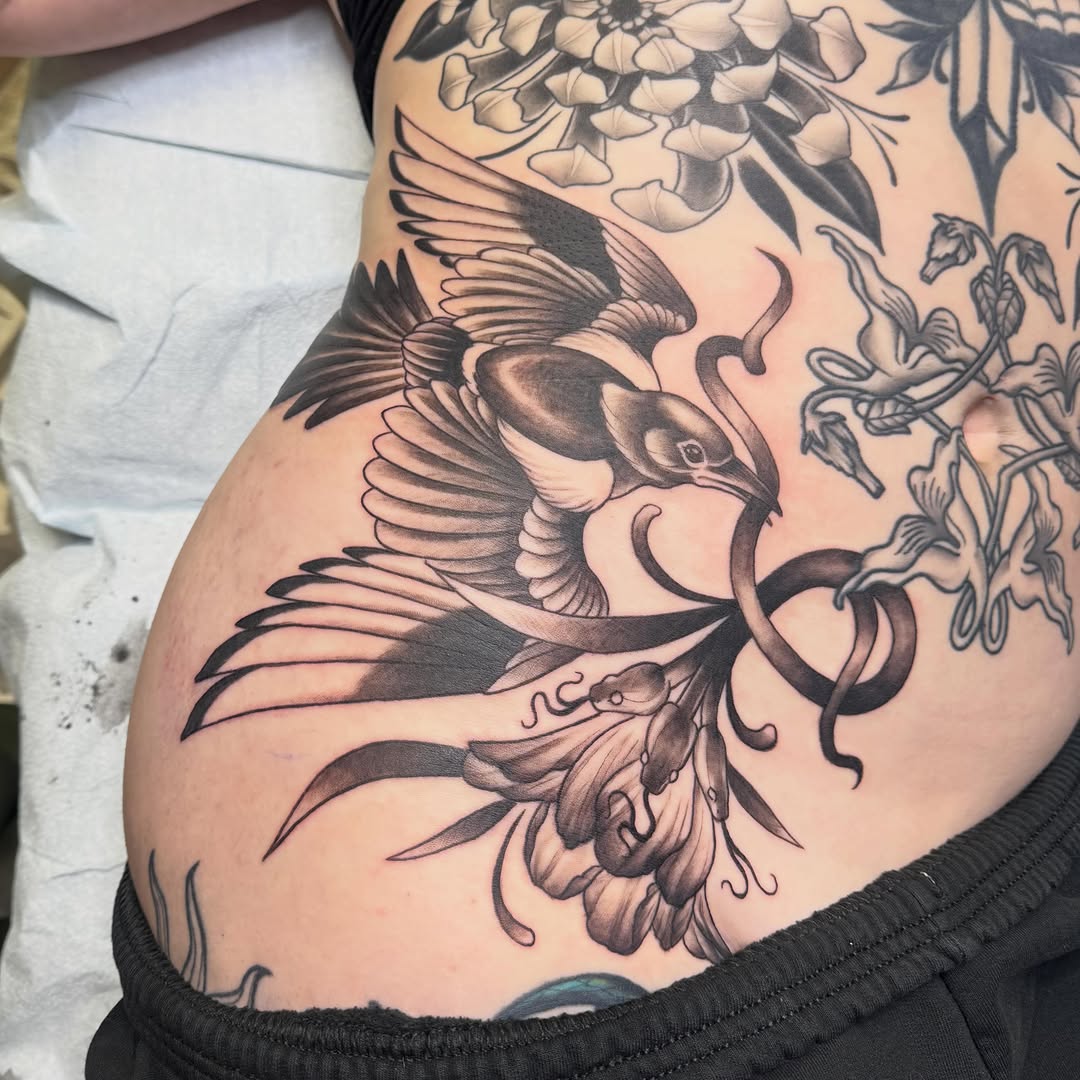 Tattoo by @tattoosbynikkipowills — black_and_grey, realism