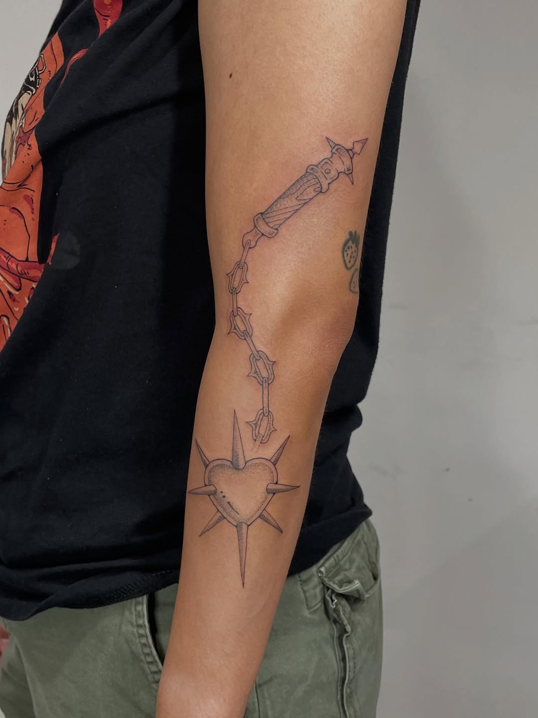 Tattoo by @gloomtimes — fine_line, chicano