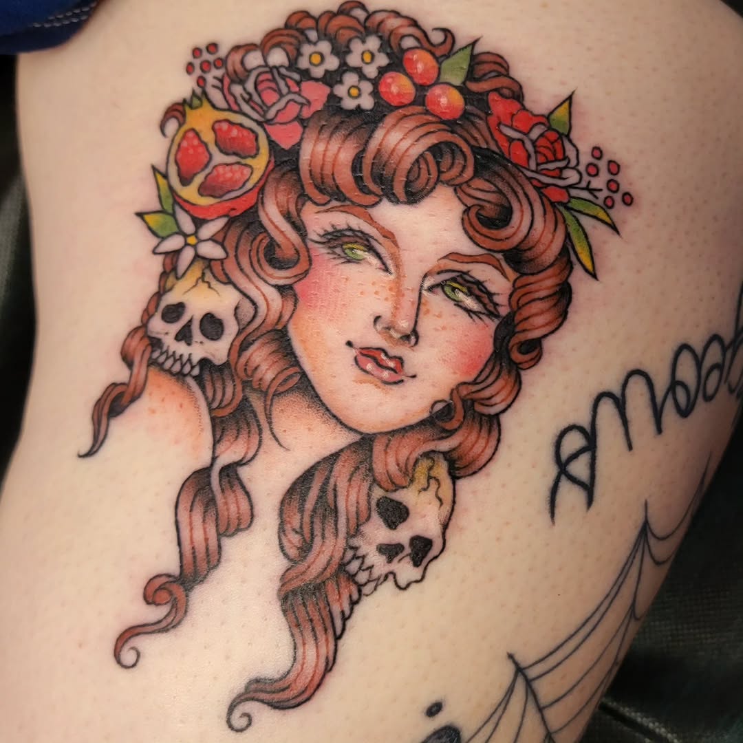Tattoo by @merry.soul.tattoos — neo_traditional, realism