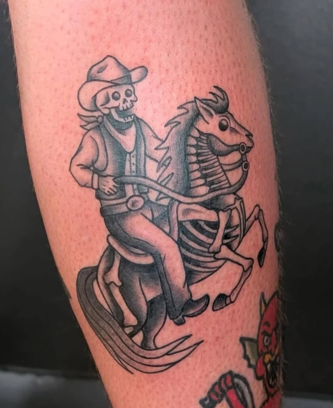 Tattoo by @casxket — american_traditional, illustrative