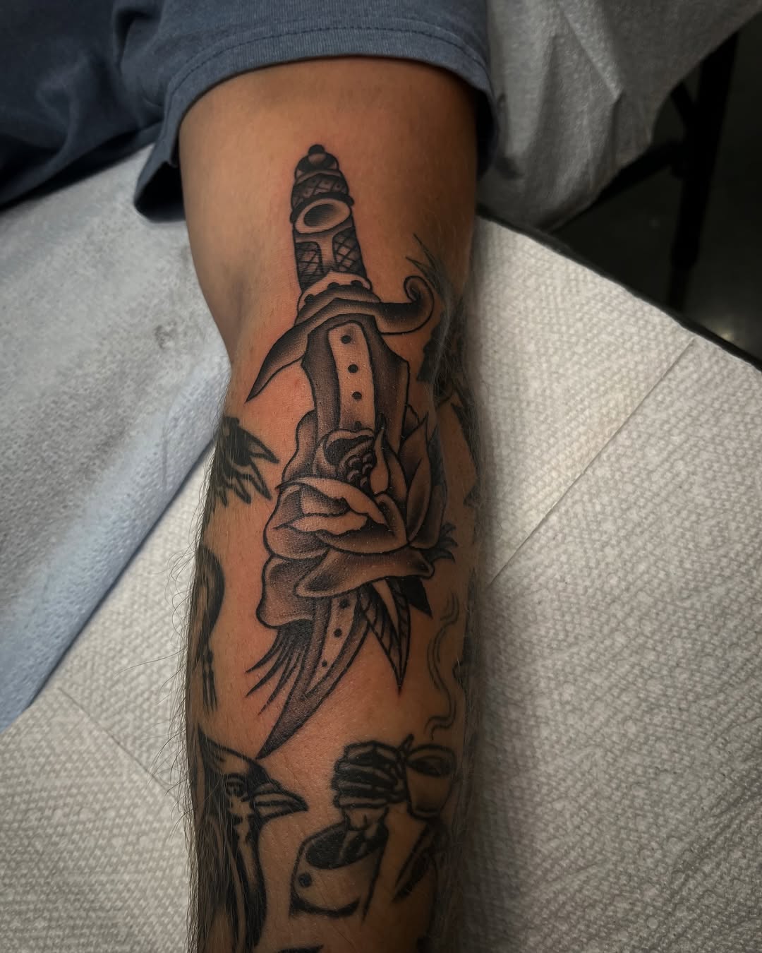 Tattoo by @high.hurdle.tattoo — american_traditional, illustrative