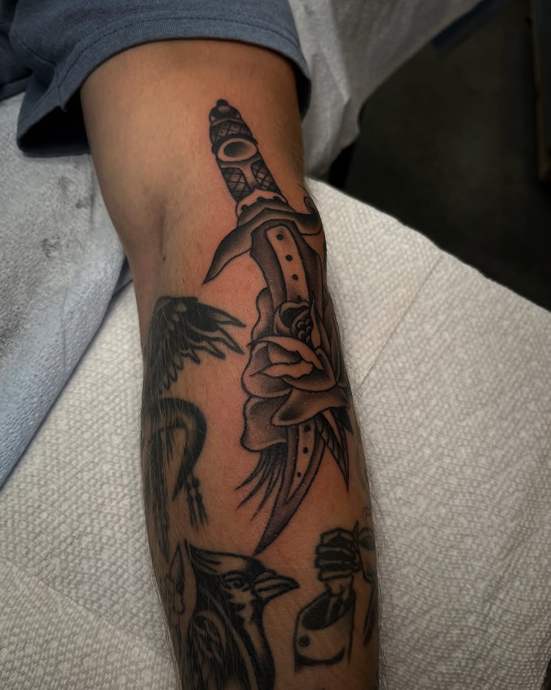 Tattoo by @high.hurdle.tattoo — american_traditional, illustrative