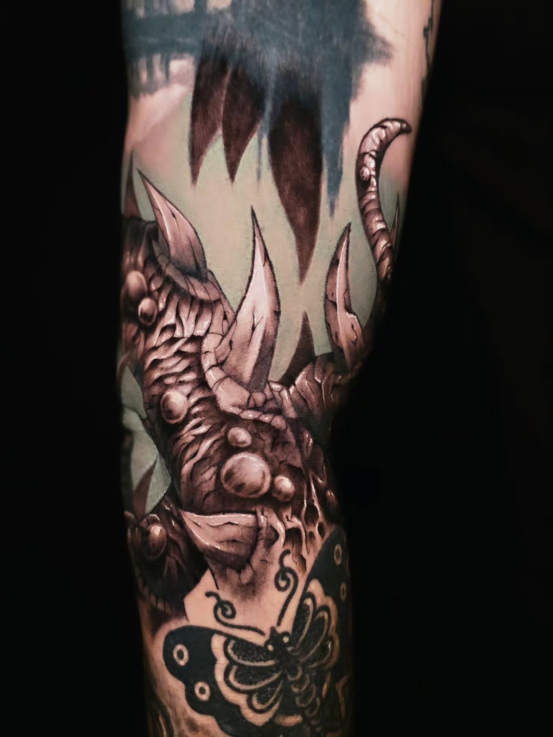 Tattoo by @jakebarneyfromstatefarm — dark_realism