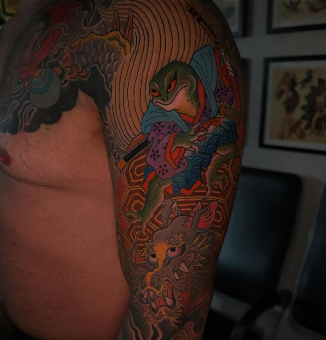 Tattoo by @tattoosbykenny โ japanese_irezumi